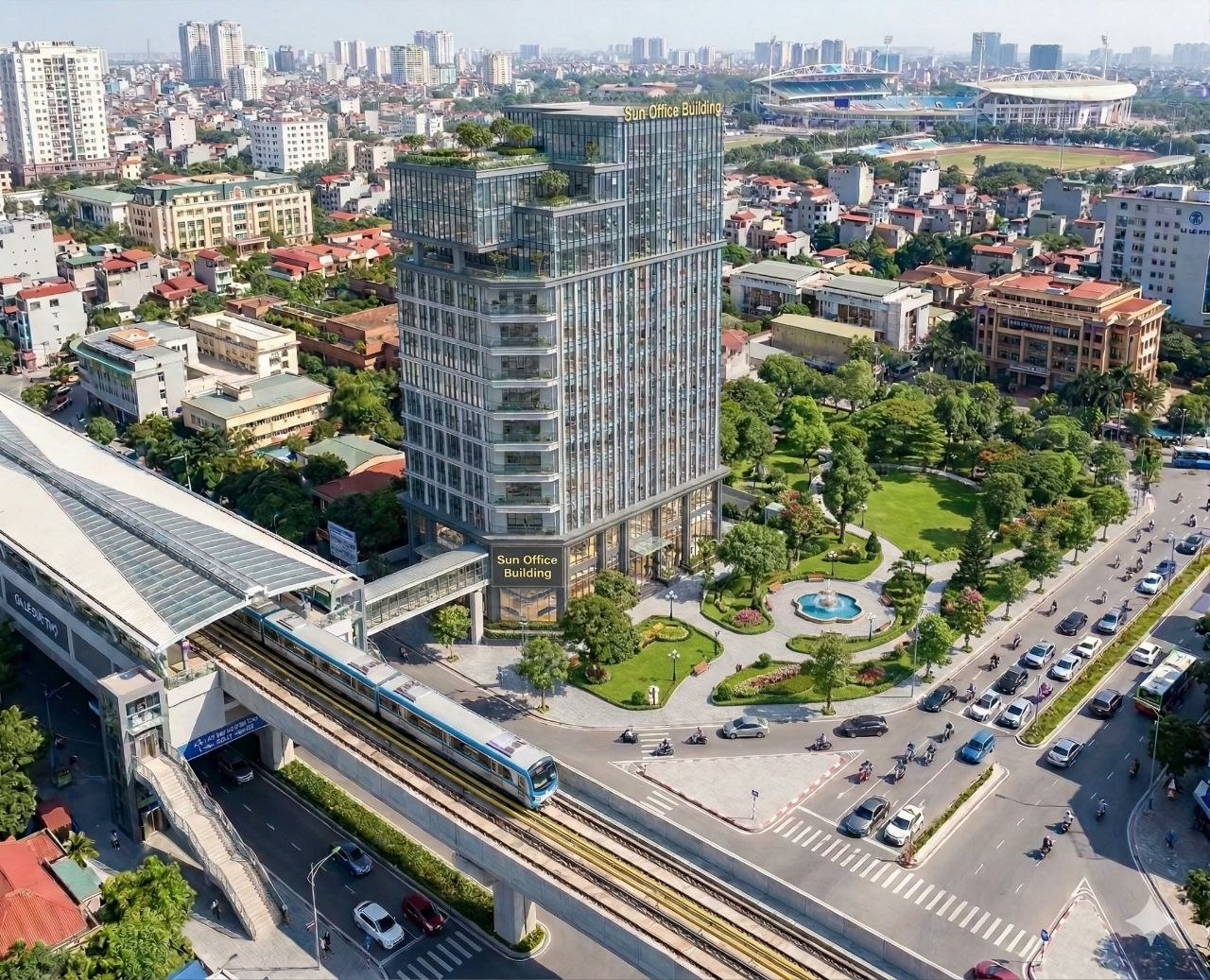 Sun Office Hồ Tùng Mậu